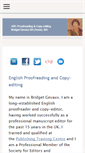 Mobile Screenshot of abcproofreading.co.uk